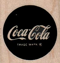CocaCola Circle Logo 1 1/2 x 1 1/2-0