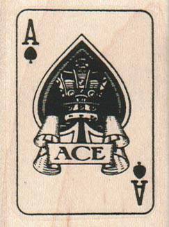 Ace Of Spades 1 3/4 x 2 1/4-0