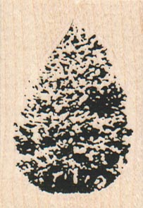 Snow Covered Fir Tree 1 1/2 x 2-0