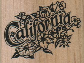 California In Flowers 2 x 1 1/2-0