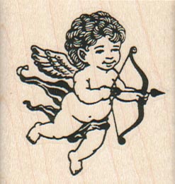 Cupid With Bow 1 3/4 x 1 3/4-0
