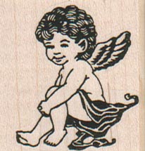 Cupid Sitting 1 1/2 x 1 1/2-0