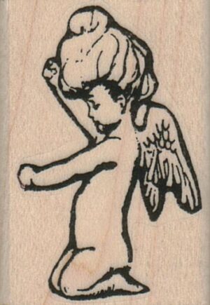 Angel Pointing Down (Facing Left) 1 1/4 x 1 3/4-0