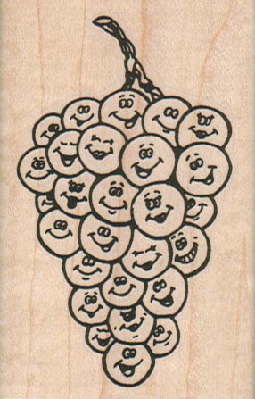 Bunch O' Smiley Grapes 2 x 3-0