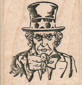 Uncle Sam Pointing 2 x 2-0