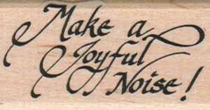 Make A Joyful Noise 1 1/4 x 2 1/4-0