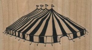 Circus Tent 3 3/4 x 2-0