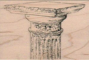 Ancient Pedestal 2 1/2 x 3 1/2-0