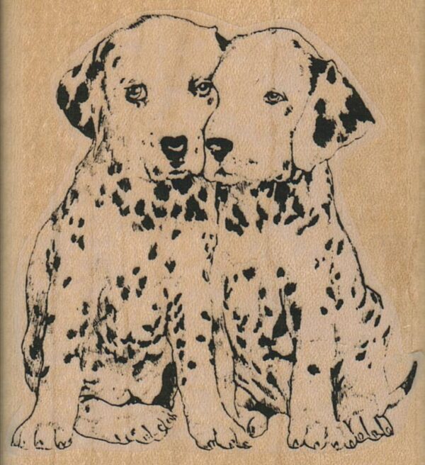 Spotted Pup Friends 2 1/2 x 2 3/4-0