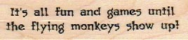 It's All Fun/Flying Monkeys 3/4 x 2 3/4-0