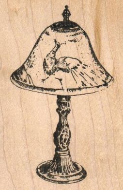 Antique Lamp 2 1/4 x 3 1/4-0