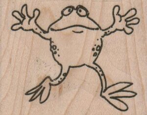 Frog With Arms Up 2 x 1 1/2-0