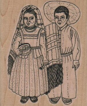 Mexican Couple 2 3/4 x 3 1/4-0