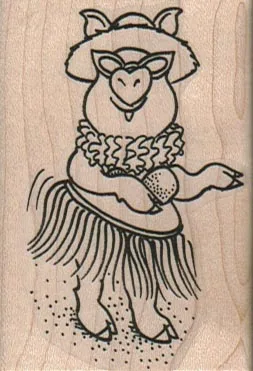 Hula Pig 1 3/4 x 2 1/2-0