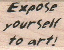 Expose Yourself To Art 1 1/4 x 1 1/2-0