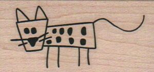 Stick Cat 1 1/4 x 2 1/4-0