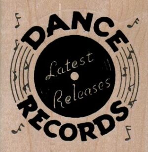 Dance Records 2 1/4 x 2 1/4-0