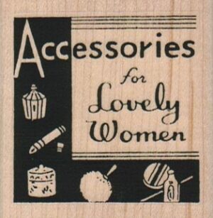 Accessories For Lovely Women 2 1/4 x 2 1/4-0