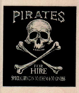 Pirates For Hire 2 x 2 1/4-0