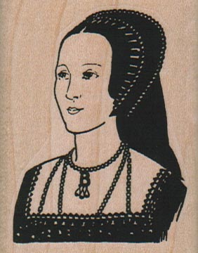 Anne Boleyn Bust 2 x 2 1/2-0