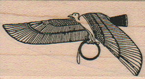 Egyptian Bird 1 1/4 x 2-0