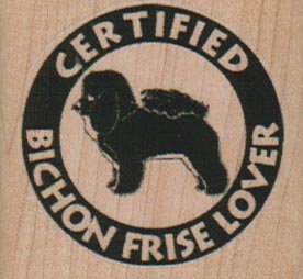 Certified Bichon Lover 2 x 1 3/4-0