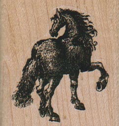 Horse With Head Turned 1 3/4 x 1 3/4-0