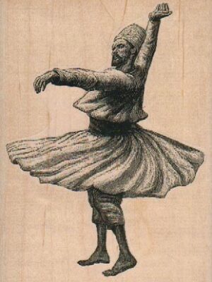 Whirling Dervish 3 1/4 x 4 1/4-0