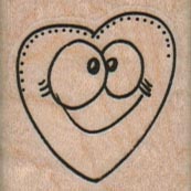 Smiling Heart 1 1/4 x 1 1/4-0