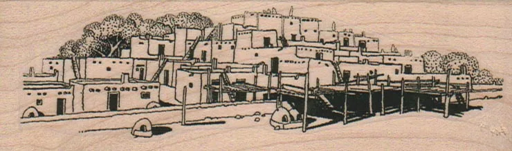Pueblos 1 3/4 x 5-0