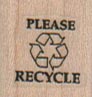 Please Recycle 3/4 x 3/4-0