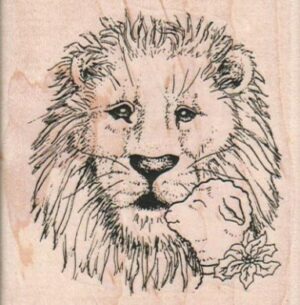 Lion & Lamb/Lg 2 3/4 x 2 3/4-0