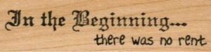 In The Beginning There Was 3/4 x 3-0