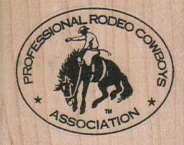Professional Rodeo Cowboys Assn 2 x 1 1/2-0