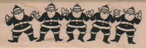 Santa Claus Border 1 1/4 x 3 1/4-0