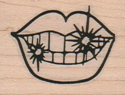 Sparkling Teeth Large 1 1/2 x 1 3/4-0