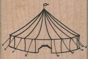 Circus Tent 2 1/2 x 1 3/4-0