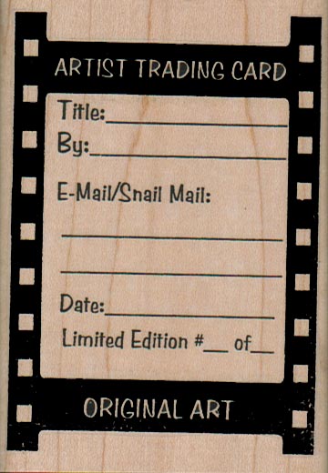 ATC Film Strip/Original Art 2 1/2 x 3 1/2-0