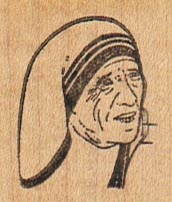 Mother Teresa 1 1/4 x 1 1/2-0