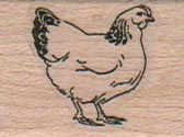 Chicken With Dark Tail 1 x 1 1/4-0