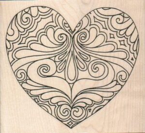 Filigree Heart 4 1/2 x 4-0