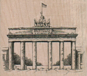 Brandenberg Gate 3 1/4 x 2 3/4-0