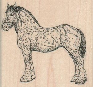 Horse Standing 3 1/4 x 3-0