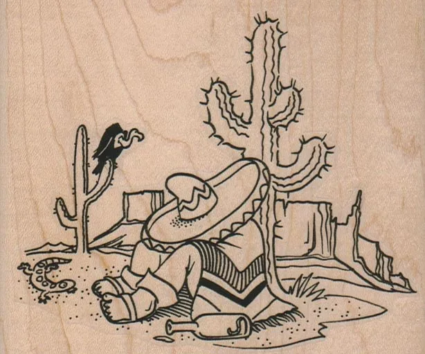 Siesta Scene 4 1/4 x 3 1/2-0