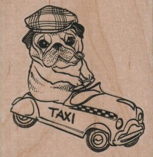Taxi Dog 2 3/4 x 2 3/4-0