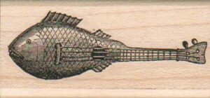 Fish Mandolin 1 1/4 x 2 1/2-0