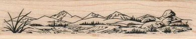 Mountains & Cactus 1 1/2 x 6 1/2-0
