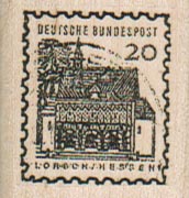 Deutsche Bundespost 1 1/4 x 1 1/4-0