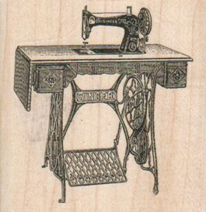 Singer Sewing Machine 2 1/2 x 2 1/2-0