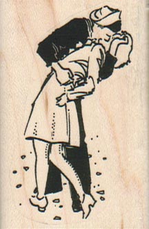 Sailor Kissing Nurse 1 1/2 x 2 1/4-0